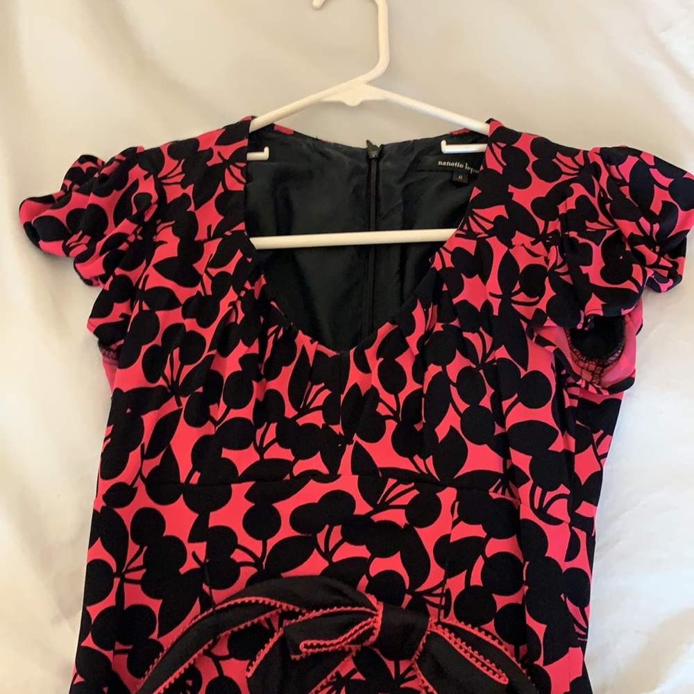 Nanette Lepore Very Cherry Dress 0 Gossip Girl - Picture 8 of 15